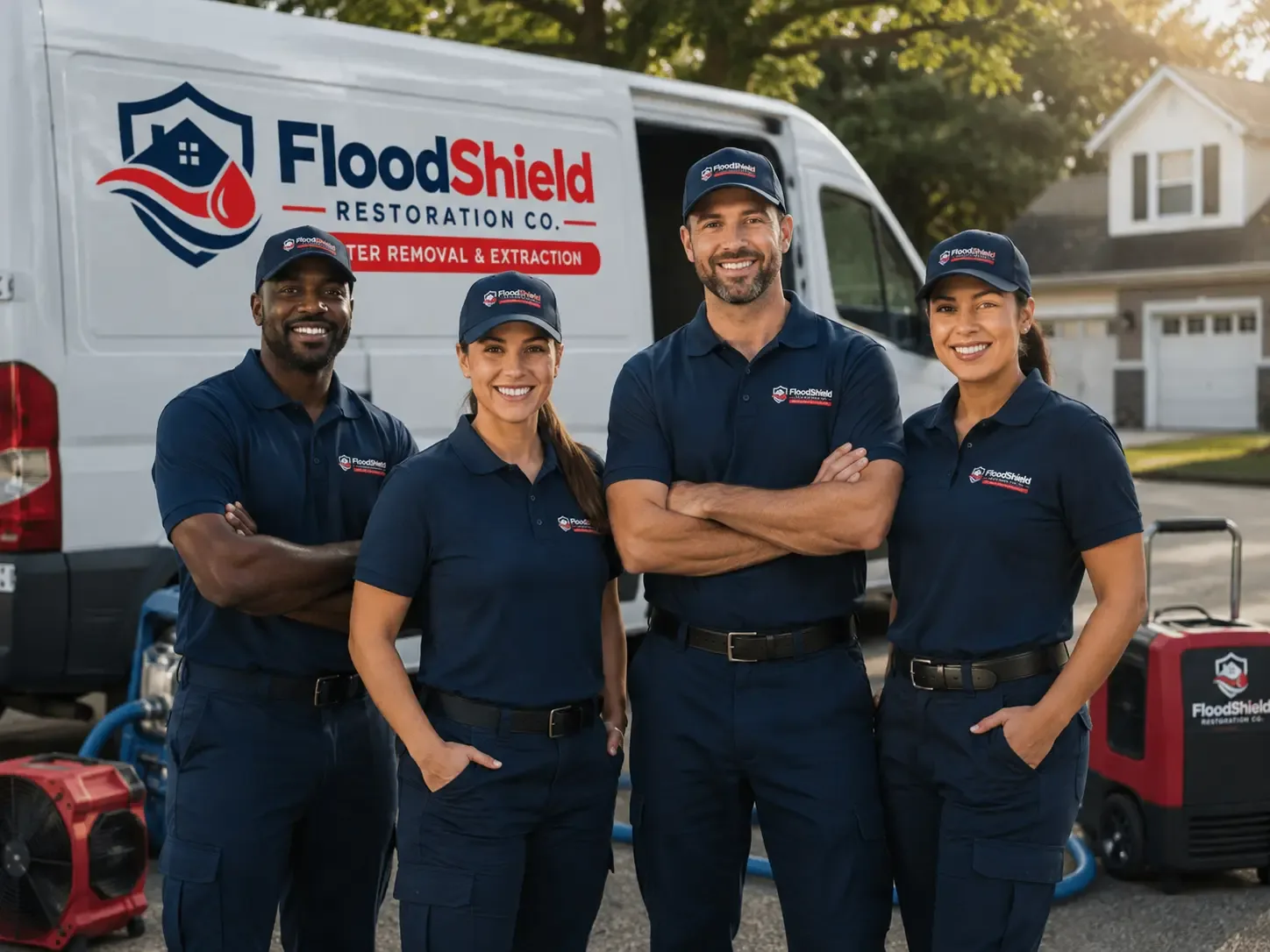 Flood Damage Restoration company in Willow Wood, OH