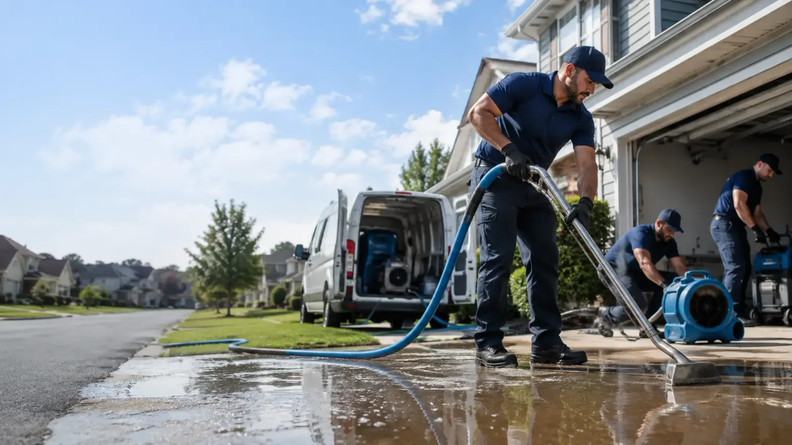 Flood Damage Restoration in Willow Wood, OH